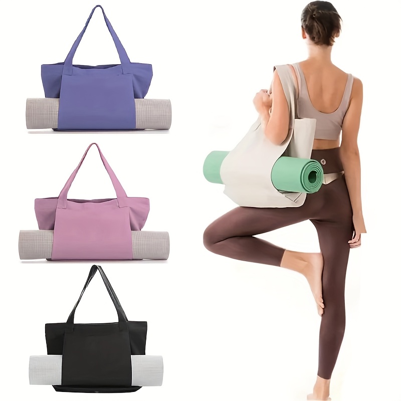 Yoga Of Fitness Mat - Mehrzweck-Yogatasche, Yogamatten-Aufbewahrungstasche, große Kapazität, tragbare Canvas-Aufbewahrungstasche