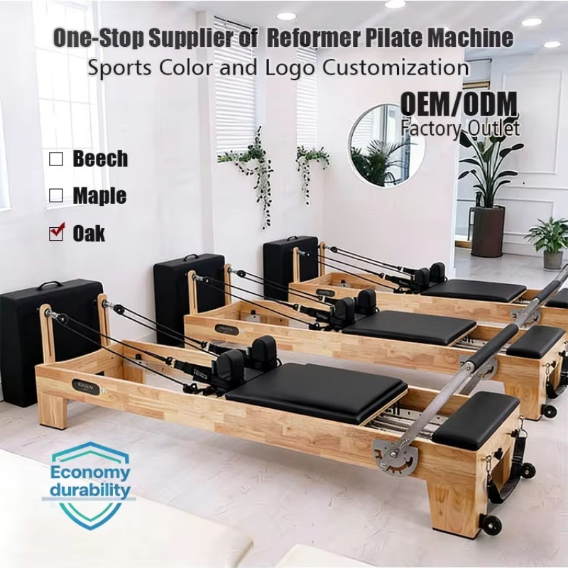 Yoga Fitness Pilates Reformer - Pilates Reformer Körpertrainingsgerät Yoga-Maschine Pilates-Bett Sport-Fitness