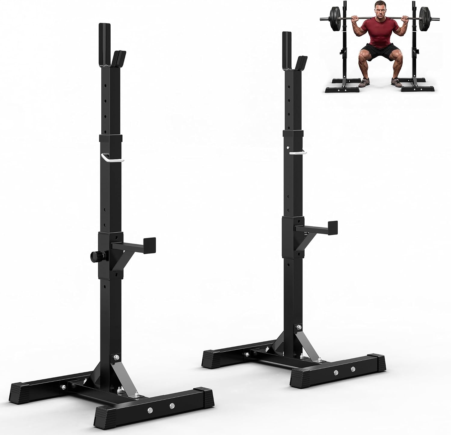 Adjustable Dumbbells - Verstellbare Squat-Racks für das Heim-Fitnessstudio –
