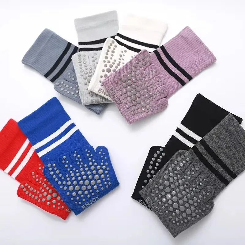 Damen-Mid-Tube-Yoga-Socken, at – Yoga Dance & Fitness Center Llc Bewertung und Preis
